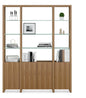 BDI Linea 3 Shelf 66" Wide Shelving System (Natural Walnut)