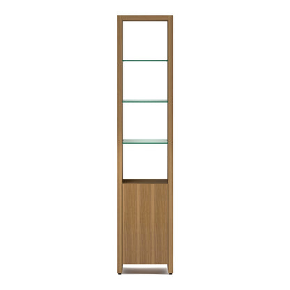 BDI Linea 5801 Single-Wide Cabinet (Natural Walnut)