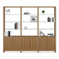 BDI Linea 580222 3 Shelf System 96" Wide (Natural Walnut)