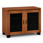 Salamander Chameleon Collection Elba 323 RM Twin Pro Audio Rack (Wide Framed American Cherry Doors with Smoked Glass Inserts)