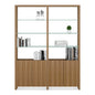 BDI Linea 580022 2 Shelf System 64" Wide (Natural Walnut)